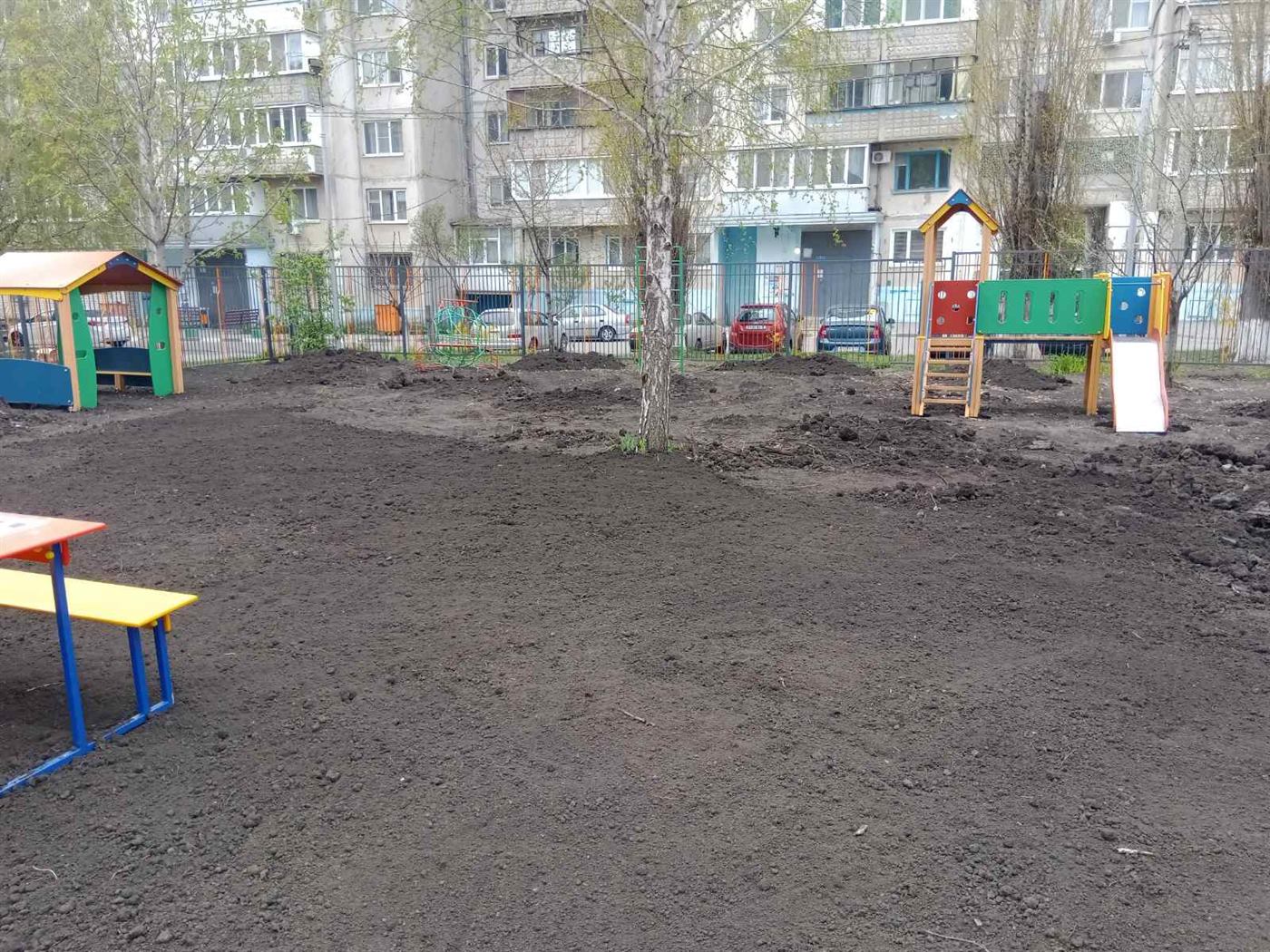 Благоустройство детской площадки