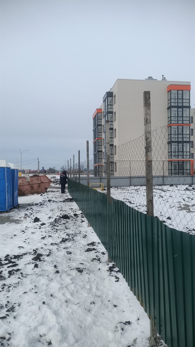 Забор из профлиста